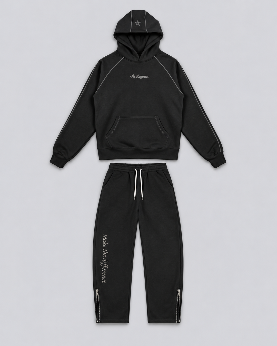 ASELIYOUN TRACKSUIT V2 - BLACK