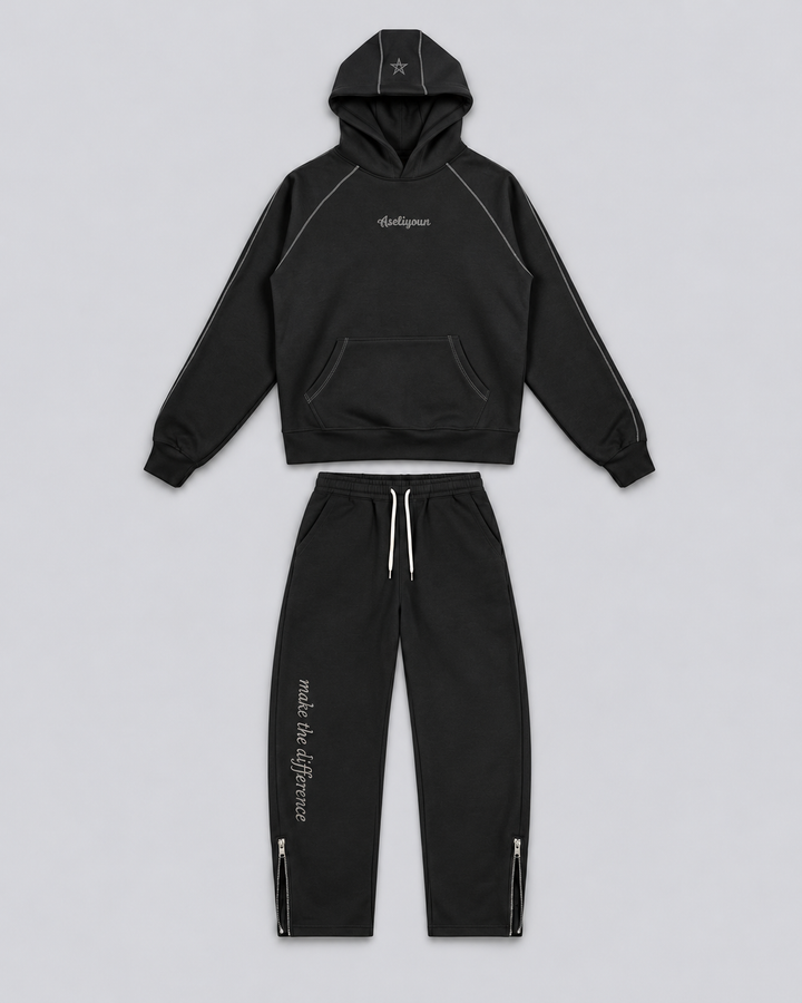 ASELIYOUN TRACKSUIT V2 - BLACK
