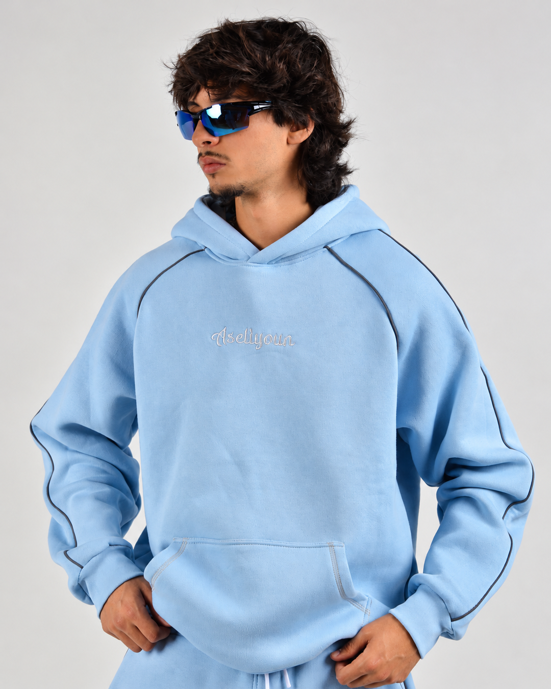 ASELIYOUN TRACKSUIT V2 - CYAN