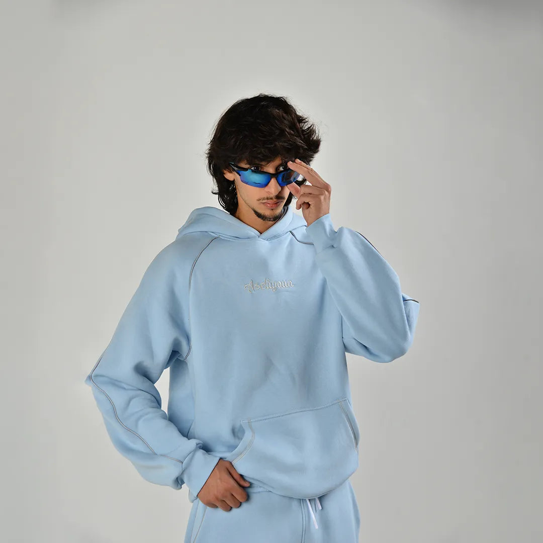 ASELIYOUN HOODIE V2  SKY BLUE