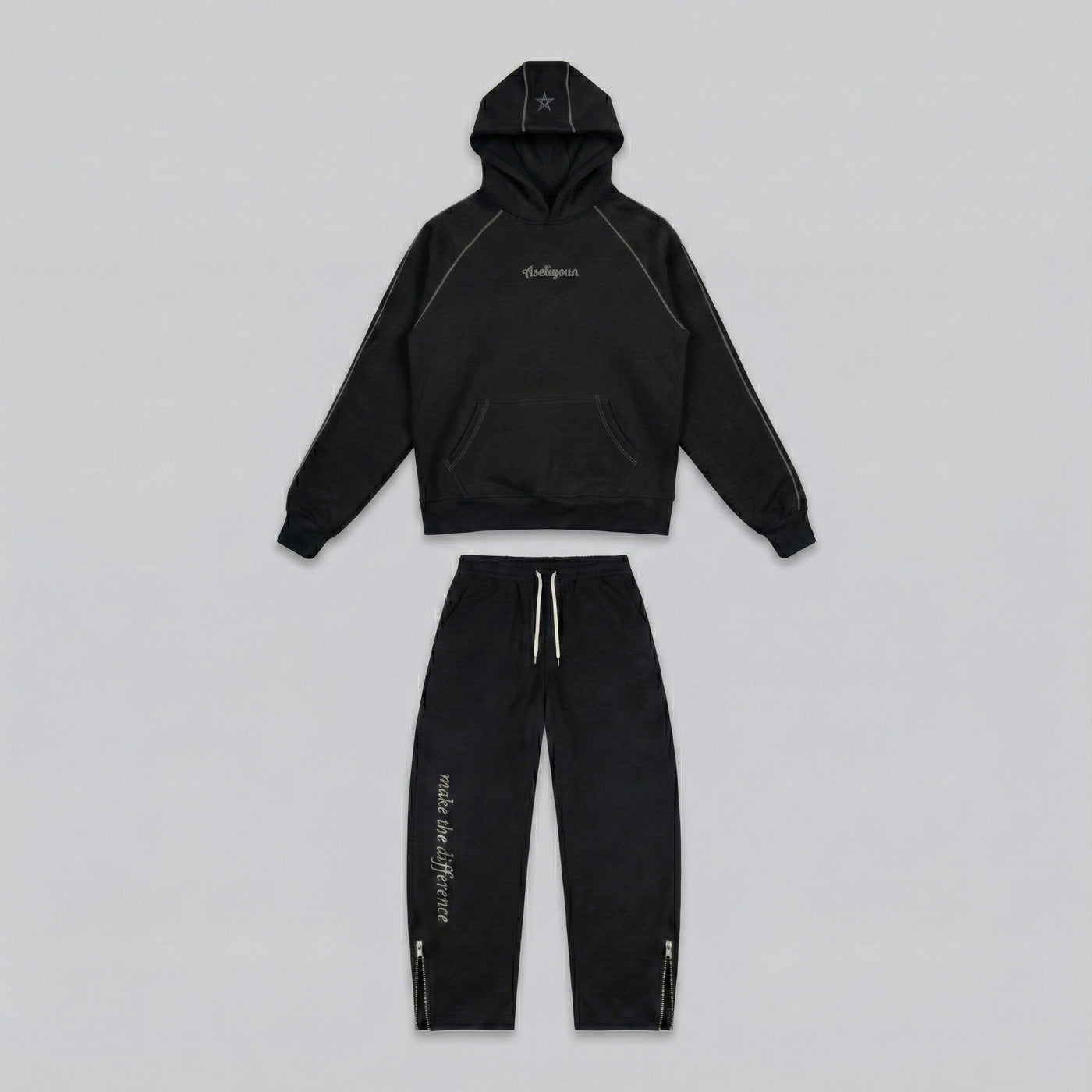 ASELIYOIN - TRACKSUIT V2 BLACK
