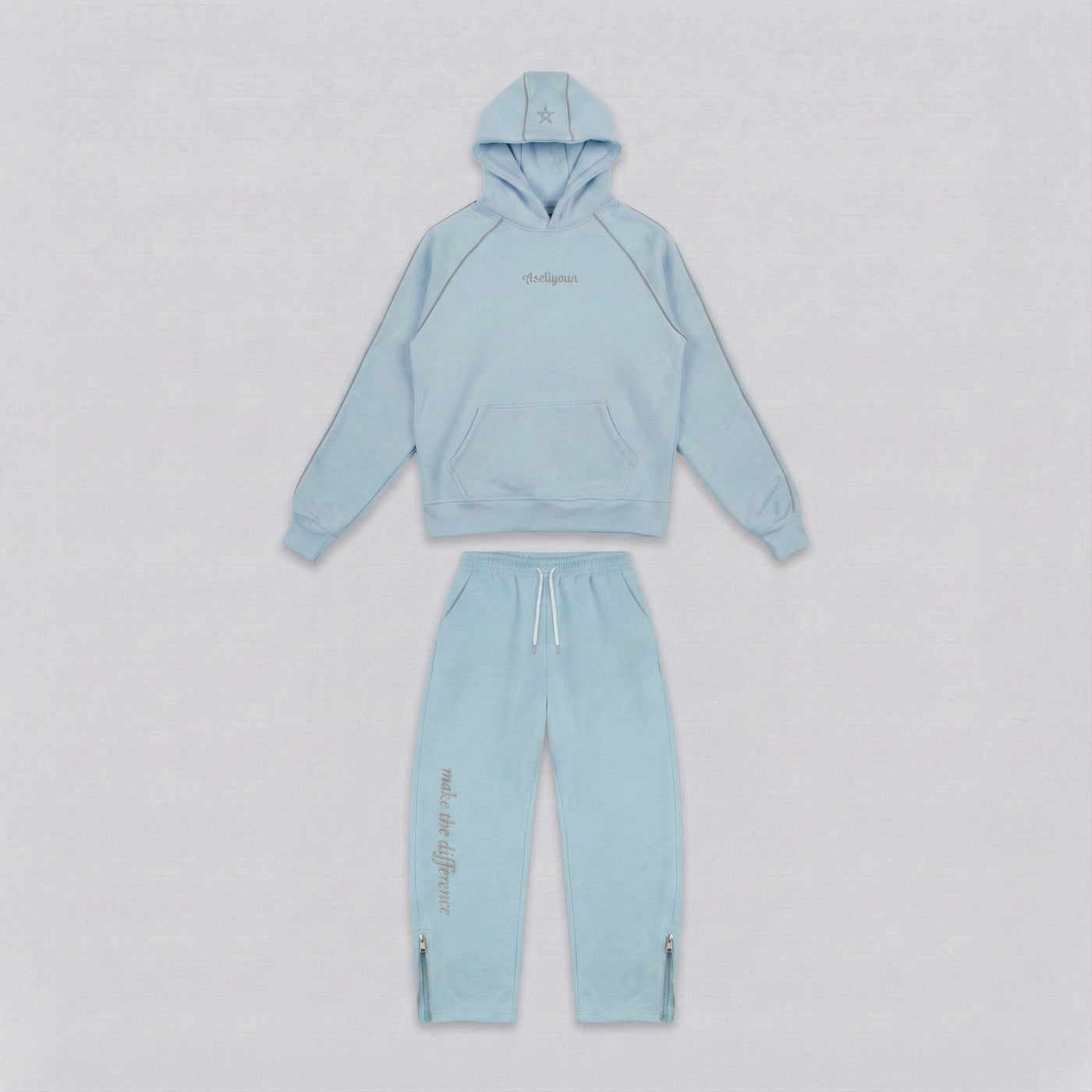 ASELIYOIN - TRACKSUIT V2 SKY BLUE