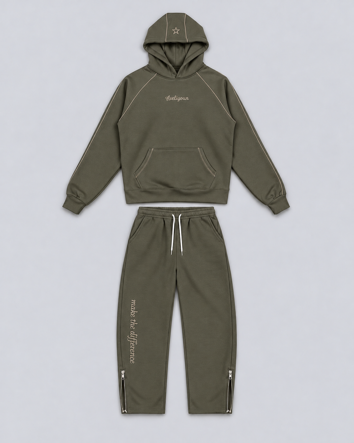 ASELIYOUN TRACKSUIT V2 - OlIVE
