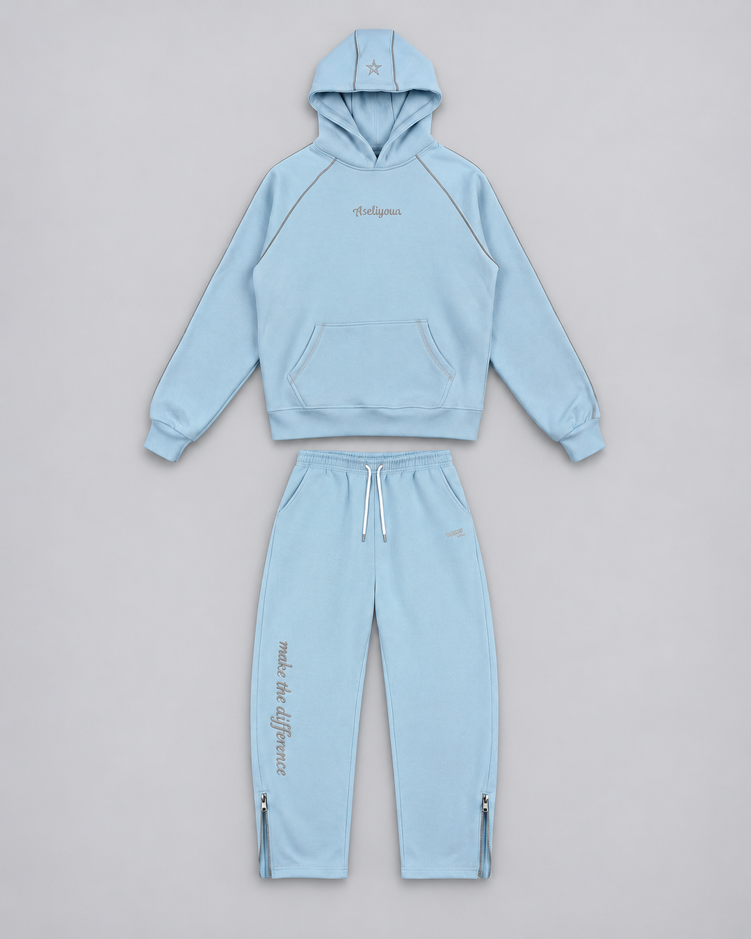 ASELIYOUN TRACKSUIT V2 - CYAN