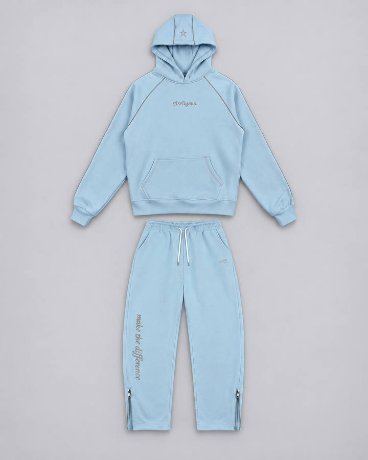 ASELIYOUN TRACKSUIT V2 - CYAN