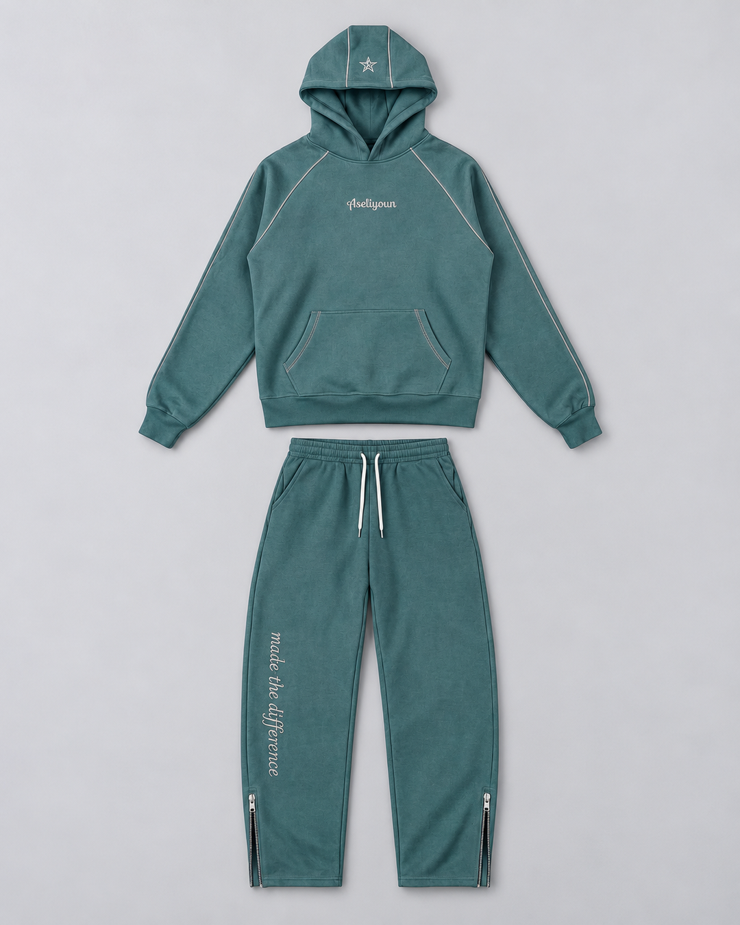 ASELIYOUN TRACKSUIT V2 -TEAL