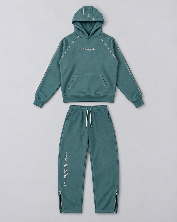 ASELIYOUN TRACKSUIT V2 -TEAL